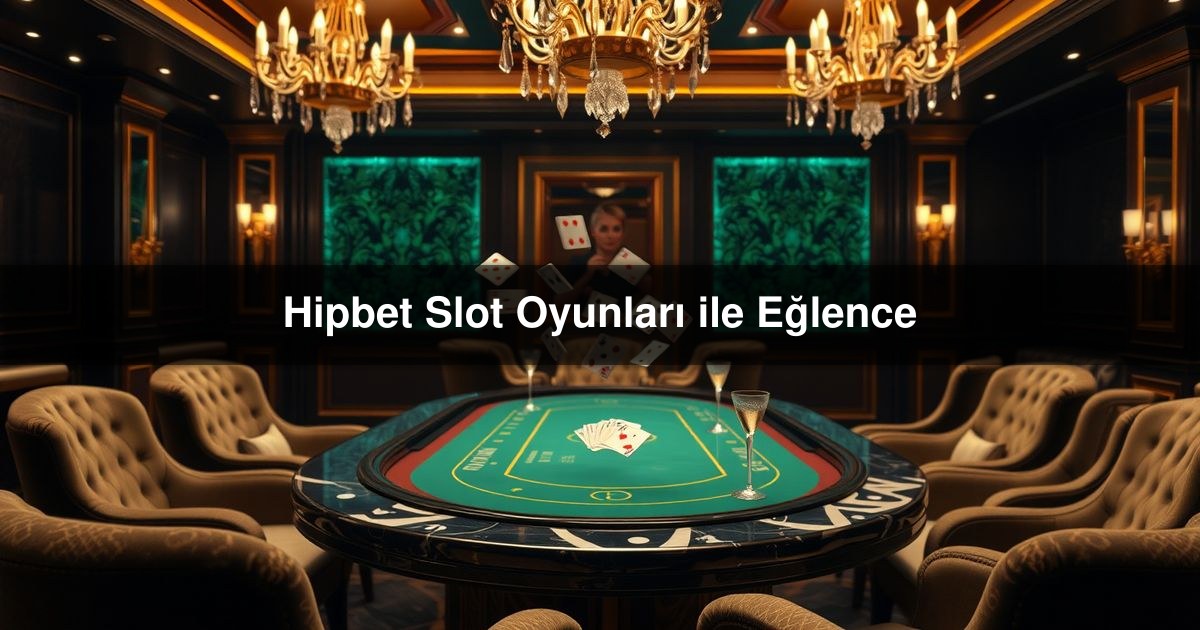 Read more about the article Hipbet Slot Oyunları ile Eğlence